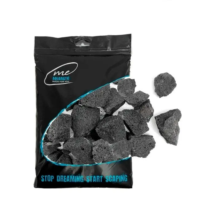 Me Nature Nano Detail Black Fuji Lava  Stone (2kg)