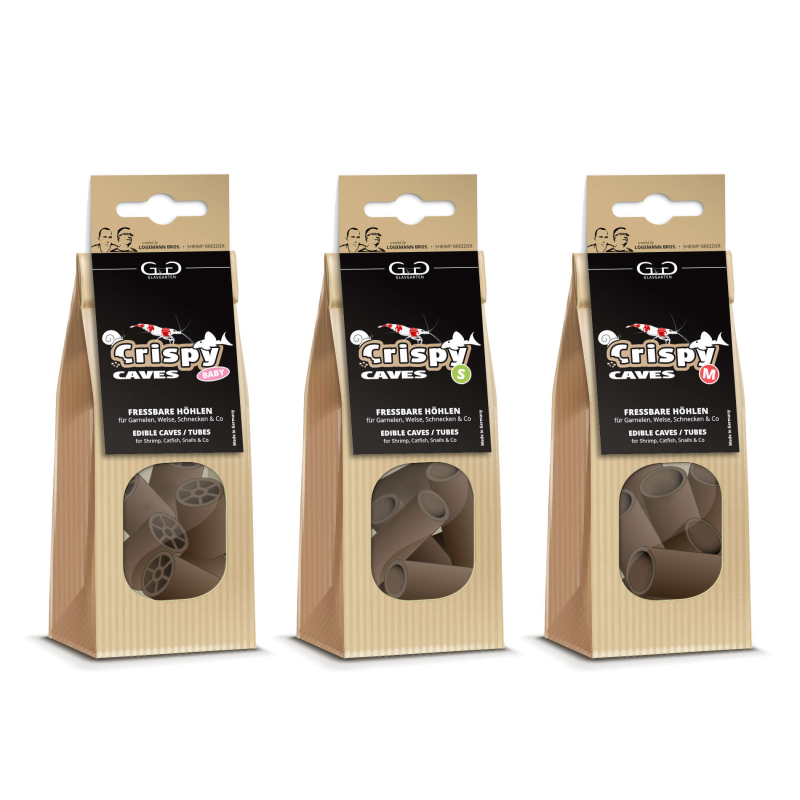 GlasGarten Crispy Caves fressbare Höhlen