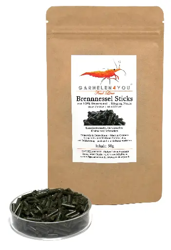  GARNELEN4YOU® Brennnessel Sticks 50g