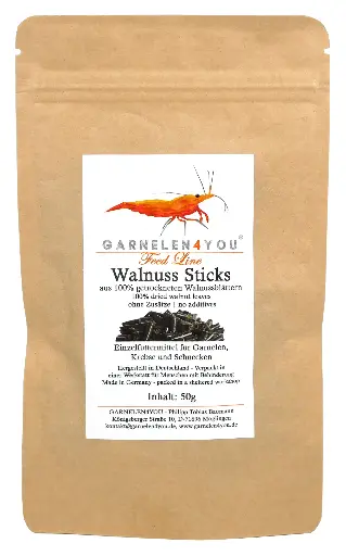 GARNELEN4YOU® Walnuss Sticks 50g